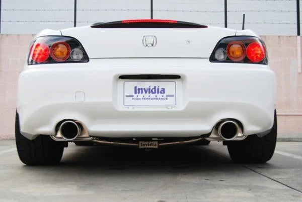 Invidia 00+ S2000 Q300 Dual Tip Cat-back - Main Product View