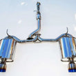 Load image into Gallery viewer, Invidia 00+ S2000 Q300 Dual Titanium Tip Cat-back Exhaust - Side View
