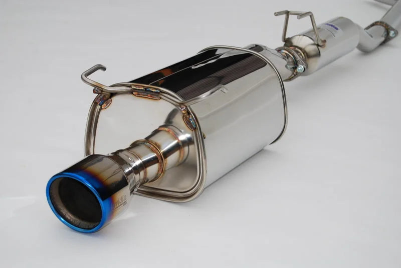 Invidia 01-06 Acura RSX DC5 Type S Q300 Rolled Titanium Tip 70mm Pipe Cat-Back Exhaust - Side View