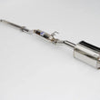 Load image into Gallery viewer, Invidia 01-06 Acura RSX DC5 Type S Q300 Rolled Titanium Tip 70mm Pipe Cat-Back Exhaust - Detail View