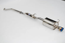 Load image into Gallery viewer, Invidia 01-06 Acura RSX DC5 Type S Q300 Rolled Titanium Tip 70mm Pipe Cat-Back Exhaust - Detail View