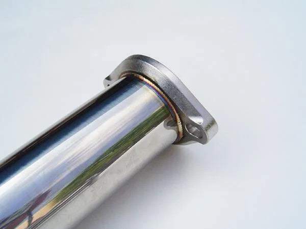 Invidia 02-07 WRX/STi 76mm N1 RACING Stainless Steel Tip Cat-back Exhaust - Side View
