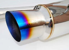 Load image into Gallery viewer, Invidia 02-07 WRX/STi 76mm N1 RACING Titanium Tip Cat-back Exhaust - Main Product View