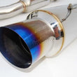 Load image into Gallery viewer, Invidia 02-07 WRX/STi 76mm N1 REGULAR Titanium Tip Cat-back Exhaust - Main Product View