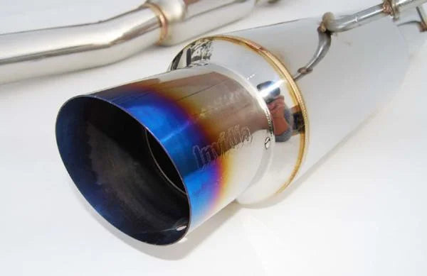 Invidia 02-07 WRX/STi 76mm N1 REGULAR Titanium Tip Cat-back Exhaust - Main Product View