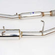 Load image into Gallery viewer, Invidia 02-07 WRX/STi 76mm N1 REGULAR Titanium Tip Cat-back Exhaust - Back View