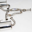 Load image into Gallery viewer, Invidia 08-09 WRX Sedan Q300 Dual Stainless Steel Tip Cat-back Exhaust - Main Product View