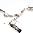 Load image into Gallery viewer, Invidia 08-11 STi Hatch / 11 WRX Hatch Dual N1 Single Layer Titanium Tipped Cat-back Exhaust - Back View