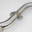 Load image into Gallery viewer, Invidia 08-11 STi Hatch / 11 WRX Hatch Dual N1 Single Layer Titanium Tipped Cat-back Exhaust - Installation View