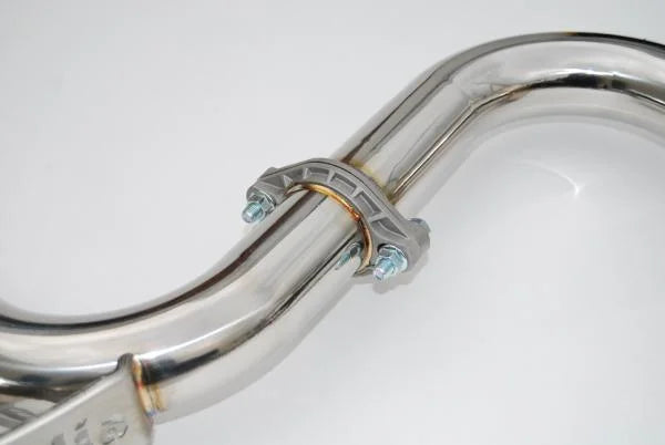 Invidia 08-11 STi Hatch / 11 WRX Hatch Dual N1 Single Layer Titanium Tipped Cat-back Exhaust - Installation View