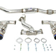 Load image into Gallery viewer, Invidia 08-14 Subaru WRX Hatchback Gemini Single Layer Titanium Tip Cat-back Exhaust