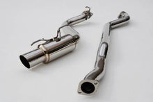 Load image into Gallery viewer, Invidia 08+ WRX Hatch RACING Stainless Steel Tip Cat-back Exhaust - Back View