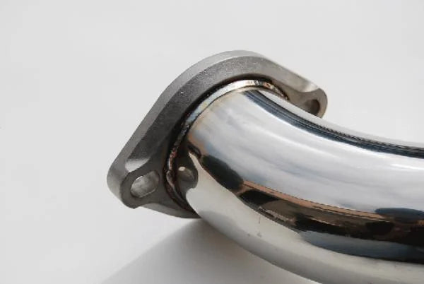 Invidia 08+ WRX Hatch RACING Stainless Steel Tip Cat-back Exhaust - Installation View