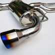 Load image into Gallery viewer, Invidia 09+ EVO 10 Q300 Titanium Tip Cat-back Exhaust - Main Product View