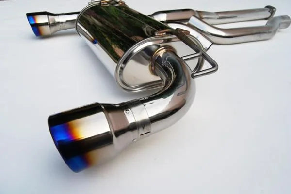Invidia 09+ EVO 10 Q300 Titanium Tip Cat-back Exhaust - Main Product View