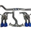 Load image into Gallery viewer, Invidia 11-14 WRX/STi Gemini 80mm Full Titanium 101mm Quad Tip Cat-Back Exhaust