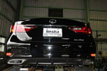 Load image into Gallery viewer, Invidia 12+ Lexus GS350 Q300 Axle-Back Exhaust - Back View