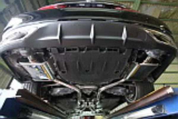 Invidia 12+ Lexus GS350 Q300 Axle-Back Exhaust - Installation View