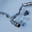 Load image into Gallery viewer, Invidia 12 Scion FRS/BRZ 60mm N1 Polish Tip Cat- Back Exhaust - Side View