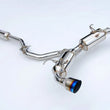 Load image into Gallery viewer, Invidia 12+ Subaru BRZ / Toyota 86 N2 60mm Single Layer Titanium Burnt Tips Cat-Back Exhaust - Side View