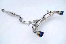 Load image into Gallery viewer, Invidia 12+ Subaru BRZ / Toyota 86 N2 60mm Single Layer Titanium Burnt Tips Cat-Back Exhaust - Side View