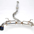 Load image into Gallery viewer, Invidia 12+ Subaru BRZ / Toyota 86 N2 60mm Single Layer Titanium Burnt Tips Cat-Back Exhaust - Detail View