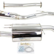 Load image into Gallery viewer, Invidia 14-15 Honda Civic Si K24 Coupe Q300 Rolled Stainless Steel Tip Cat-back Exhaust