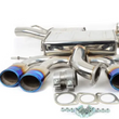 Load image into Gallery viewer, Invidia 14-17 Volkswagen Golf-R Q300 Quad Oval Titanium Burnt Tips Cat-back Exhaust