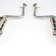 Load image into Gallery viewer, Invidia 15+ Lexus RC350/200T Titanium Quad Rolled Tip Axel-Back Exhaust - Side View