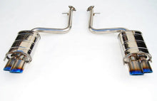 Load image into Gallery viewer, Invidia 15+ Lexus RC350/200T Titanium Quad Rolled Tip Axel-Back Exhaust - Side View