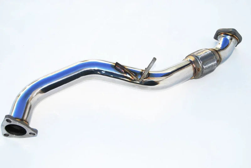 Invidia 16-21 Honda Civic 1.5T Front Pipe - Side View