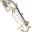 Load image into Gallery viewer, Invidia 17+ Honda Civic Type-R FK8 76mm Downpipe w/ High Flow Cat