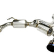 Load image into Gallery viewer, Invidia 2009+ Mitsubishi Evo X Dual N1 Titanium Tip Cat-back Exhaust