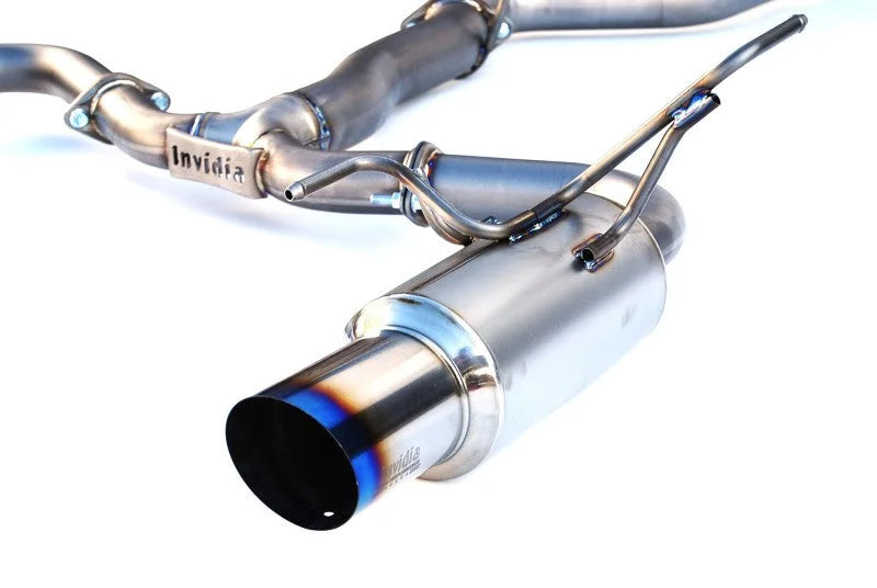 Invidia 2009+ WRX/STi Sedan G5 Titan Titanium Cat-Back Exhaust - Main Product View