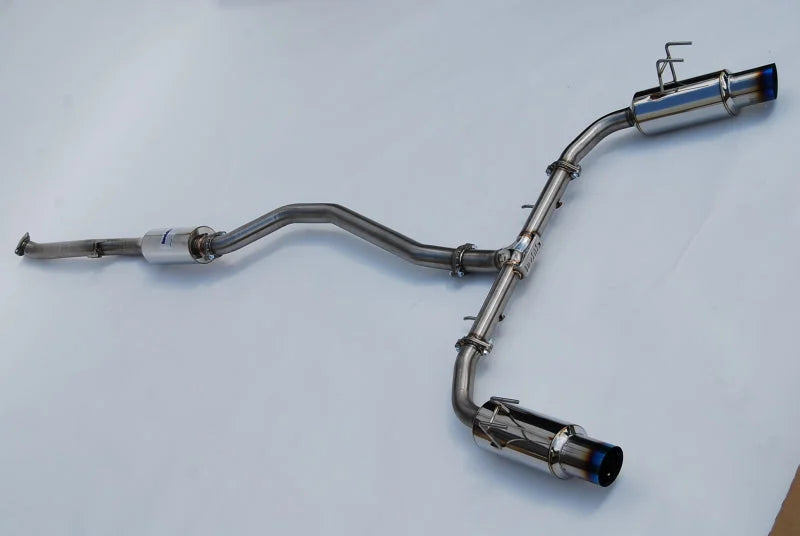 Invidia 2022+ Honda Civic Si (1.5T) 70mm N1 Cat Back Exhaust - Burnt TI Tips - Main Product View