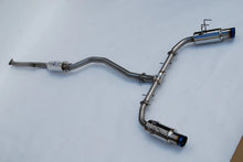 Load image into Gallery viewer, Invidia 2022+ Honda Civic Si (1.5T) 70mm N1 Cat Back Exhaust - Burnt TI Tips - Side View
