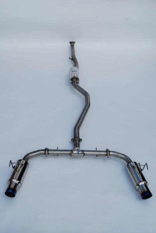 Invidia 2022+ Honda Civic Si (1.5T) 70mm N1 Cat Back Exhaust - Burnt TI Tips - Additional View 5