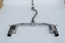 Load image into Gallery viewer, Invidia 2022+ Honda Civic Si (1.5T) 70mm Q300 Cat Back Exhaust - Rolled SS Tips - Side View