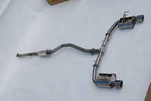 Load image into Gallery viewer, Invidia 2022+ Honda Civic Si (1.5T) 70mm Q300 Cat Back Exhaust - Rolled SS Tips - Back View