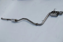 Load image into Gallery viewer, Invidia 2022+ Honda Civic Sport (2.0N/A) 60mm Q300 Cat Back Exhaust - Rolled SS Tips - Back View