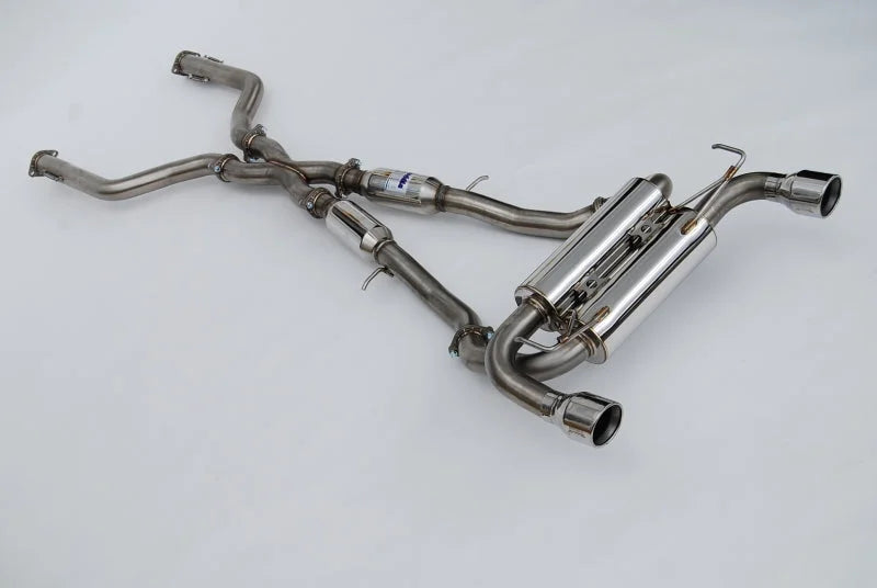 Invidia 2022+ Nissan Z 70mm Gemini Cat Back Exhaust - Rolled SS Tips - Main Product View