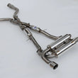 Load image into Gallery viewer, Invidia 2022+ Nissan Z 70mm Gemini Cat Back Exhaust - Rolled SS Tips - Side View