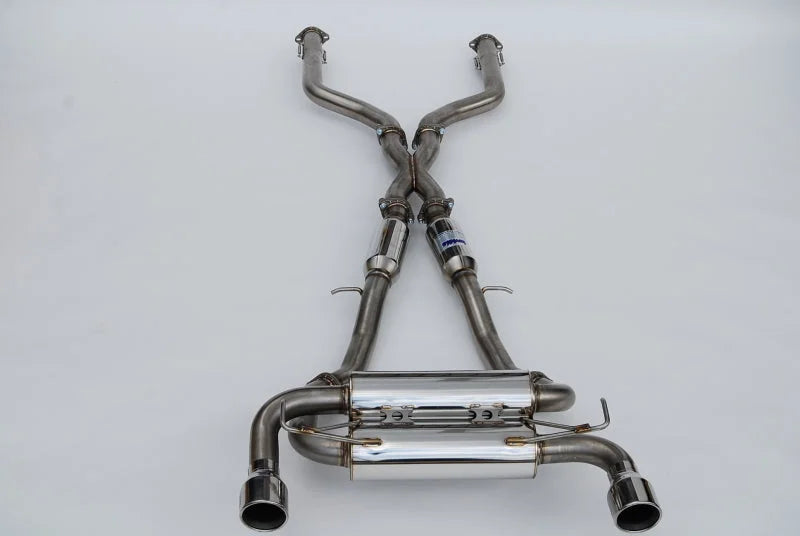 Invidia 2022+ Nissan Z 70mm Gemini Cat Back Exhaust - Rolled SS Tips - Additional View 5