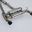 Load image into Gallery viewer, Invidia 2022+ Nissan Z 70mm Gemini Cat Back Exhaust - Rolled TI Tips - Main Product View