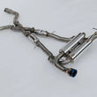 Load image into Gallery viewer, Invidia 2022+ Nissan Z 70mm Gemini Cat Back Exhaust - Rolled TI Tips - Back View