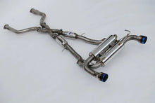 Load image into Gallery viewer, Invidia 2022+ Nissan Z 70mm Gemini Cat Back Exhaust - Rolled TI Tips - Back View
