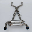 Load image into Gallery viewer, Invidia 2022+ Nissan Z 70mm Gemini Cat Back Exhaust - Rolled TI Tips - Installation View