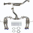 Load image into Gallery viewer, Invidia 2022+ Subaru WRX Gemini Single Layer Quad Titanium Tip Cat-Back Exhaust