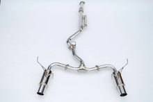 Load image into Gallery viewer, Invidia 2022+ Subaru WRX N1 Twin Outlet Single Layer SS Tip Cat-Back Exhaust - Back View