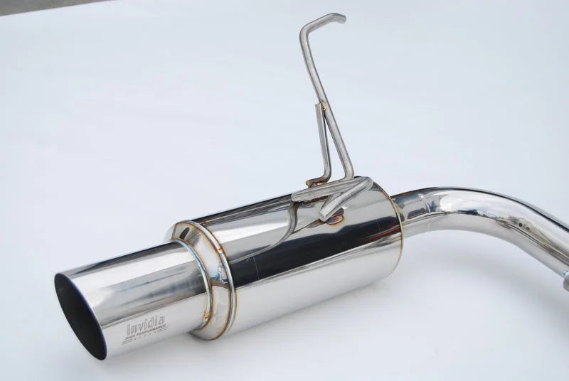 Invidia 2022+ Subaru WRX N1 Twin Outlet Single Layer SS Tip Cat-Back Exhaust - Additional View 7